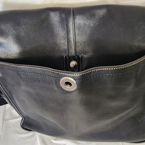 Coach Legacy Briefcase Messenger Bag 5A02Black Leather Limited Edition 2006 - Picture 6 of 13